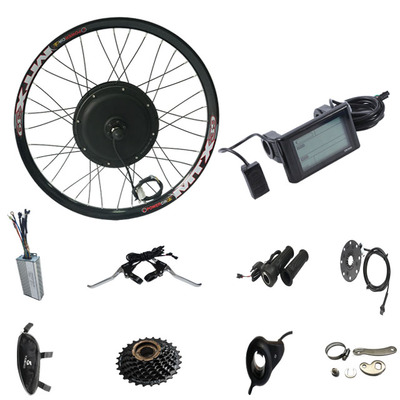 USA Warehouse MTX Wheel 60v 2000w Electric Bike Hub Motor Conversion Kit with Dual Hall